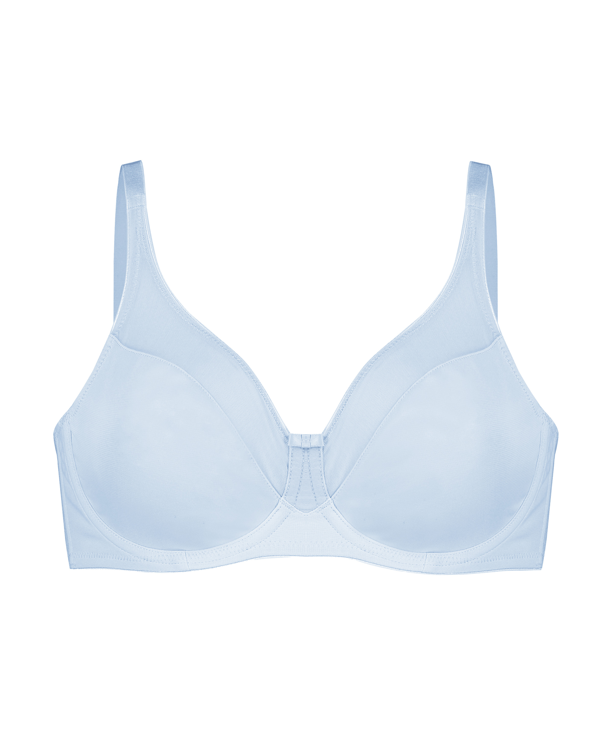 Soutien-gorge à armatures non-préformé minimiseur Nina, Bleu, main