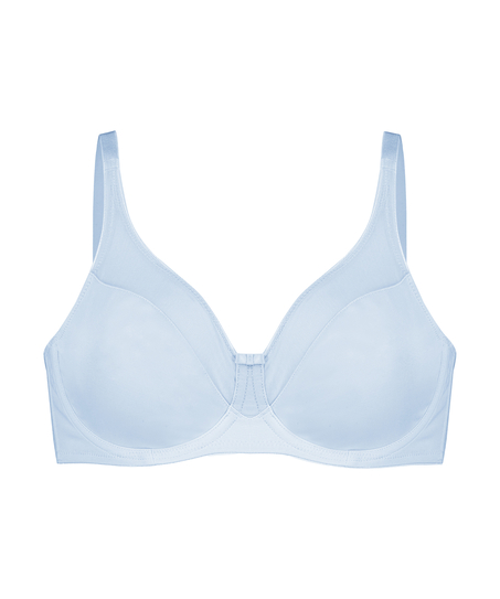 Soutien-gorge à armatures non-préformé minimiseur Nina, Bleu