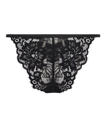Slip brésilien Jacqueline, Noir