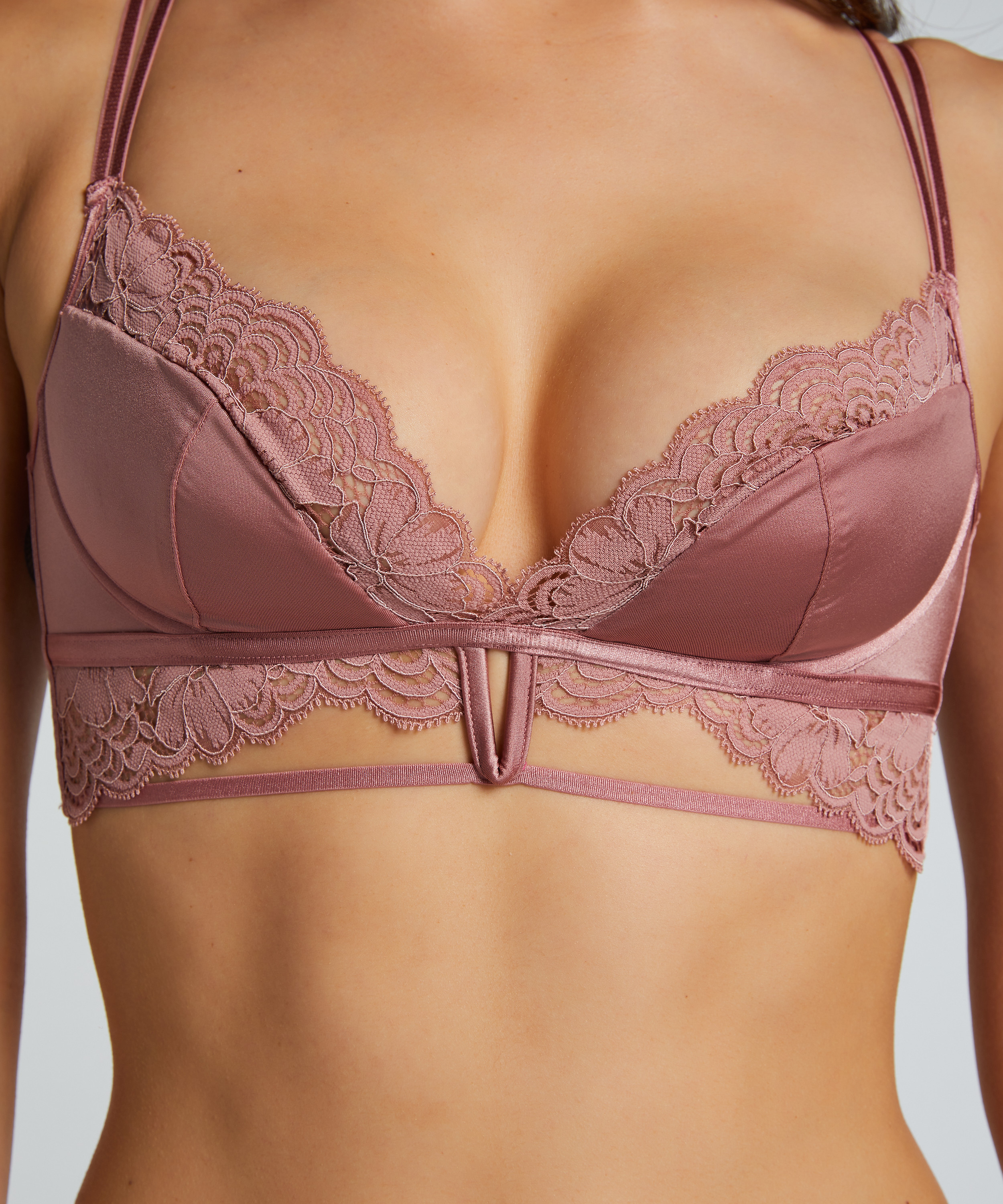 Bralette Lainey, Rose, main