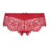 Slip br&eacute;silien short Selena, Rouge