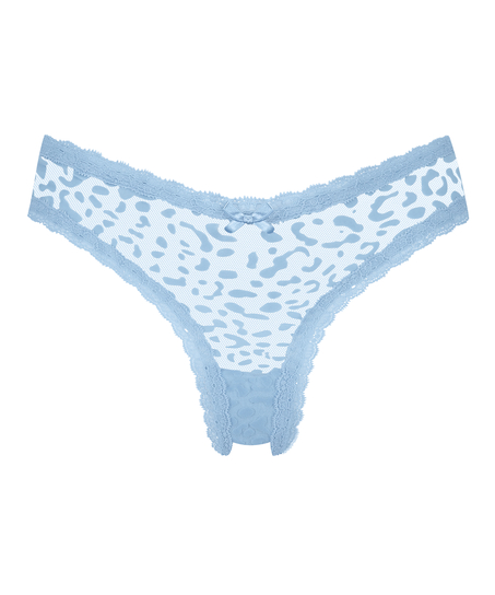 Brazilian V-shape Zena, Blau