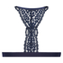Vorgeformtes Triangel-Bralette Marina, Blau