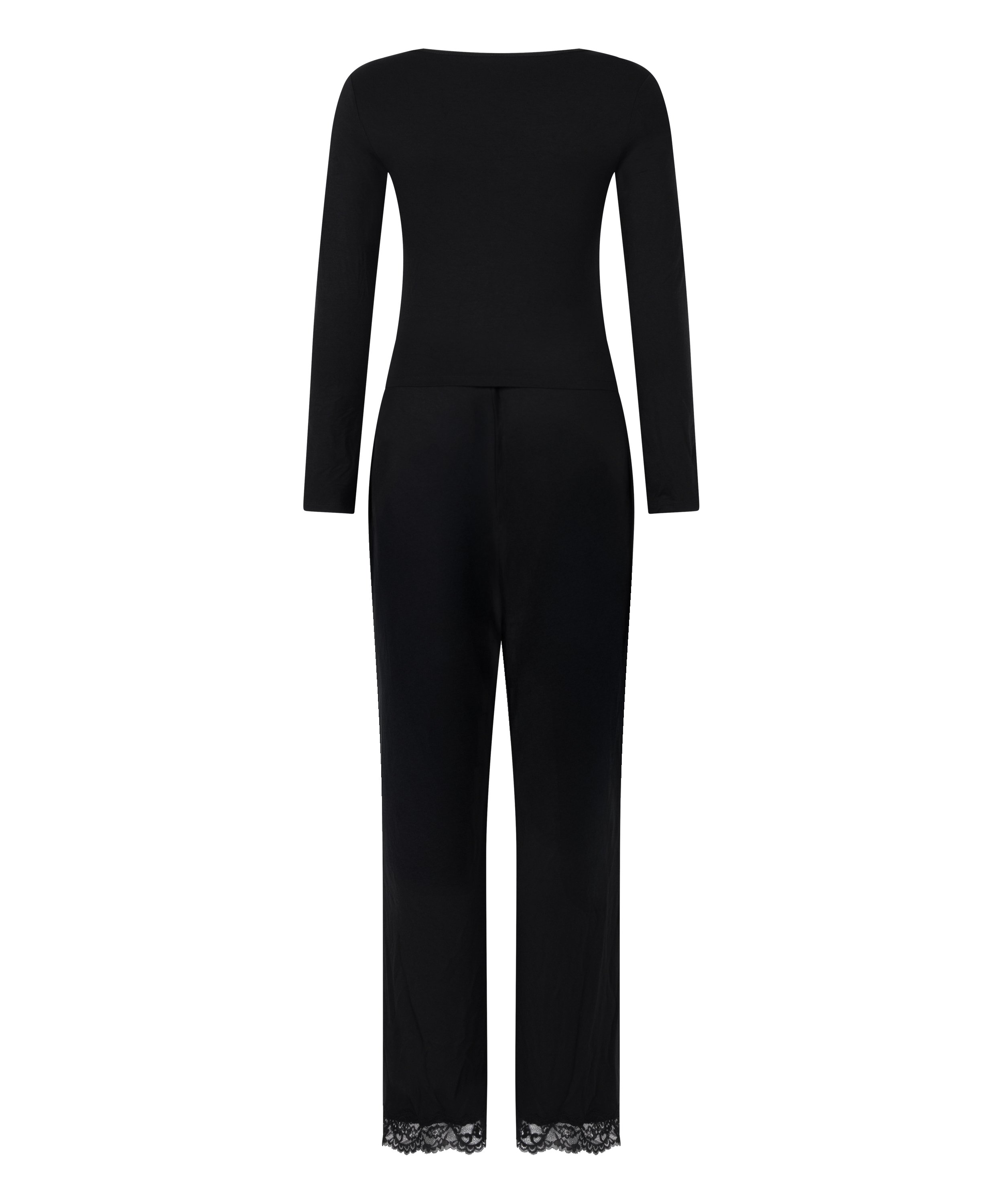 Pyjama-Set, Schwarz, main