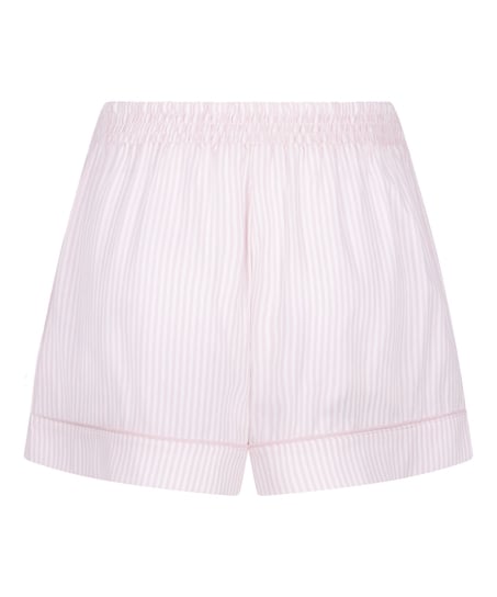 Gewebte Pyjama-Shorts, Rose