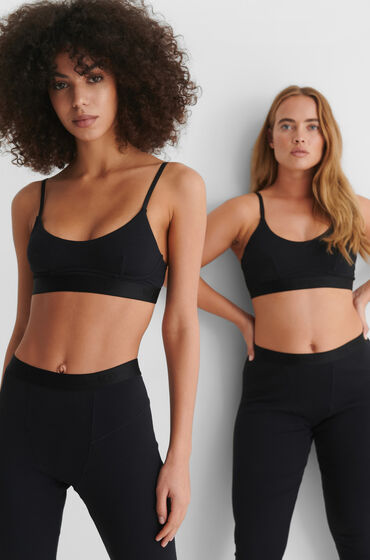 Hunkemöller Legging de sport taille haute Zia HKM x NA-KD Noir