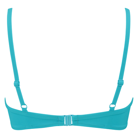 Vorgeformtes bikinitop Necklace Wave, Blau