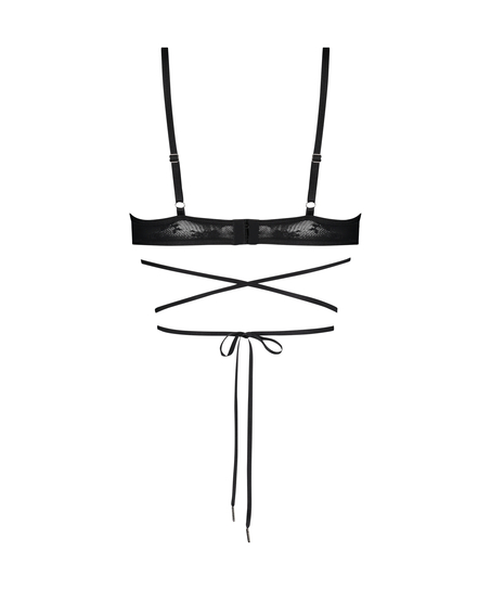 Bralette Minnie, Schwarz