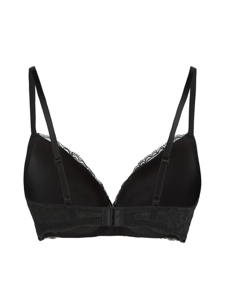 Soutien-gorge à armatures préformé push-up Marine, Noir
