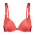 Vorgeformtes Bügel-Bikinitop Luxe Cup E +, Rot