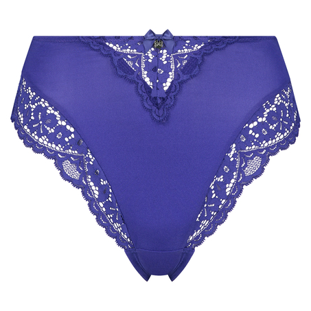 Hoch ausgeschnittener Brazilian Rose, Blau