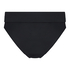 Slip de Bikini Rio Luxe, Noir