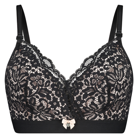 Soutien-gorge d’allaitement préformé Rose, Noir