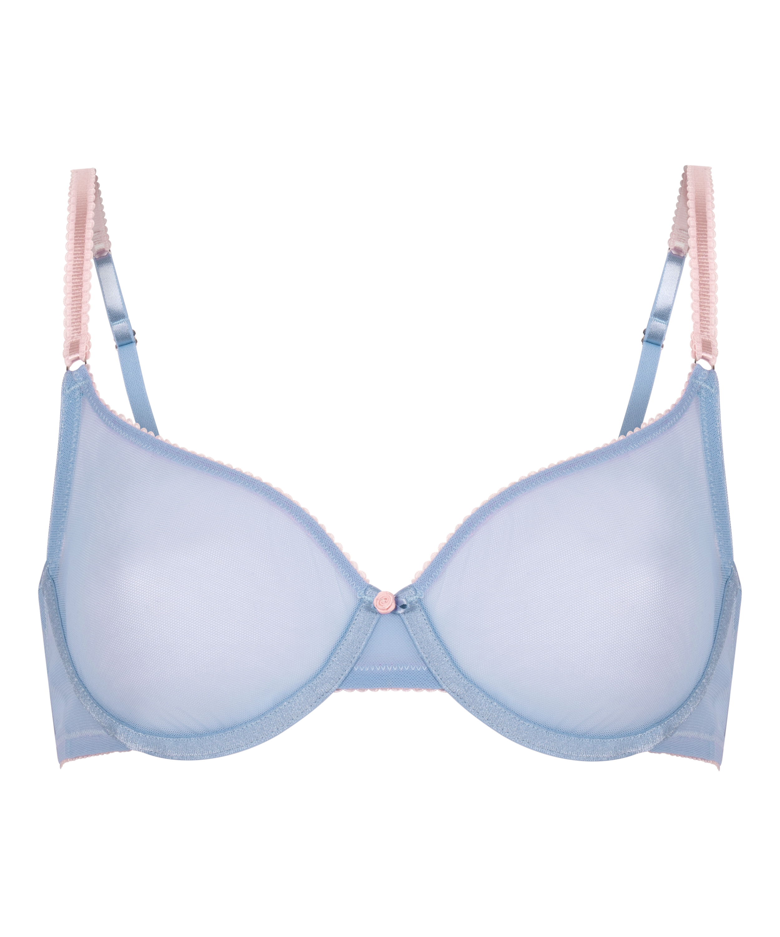 Soutien-gorge à armatures non rembourré Roza, Bleu, main