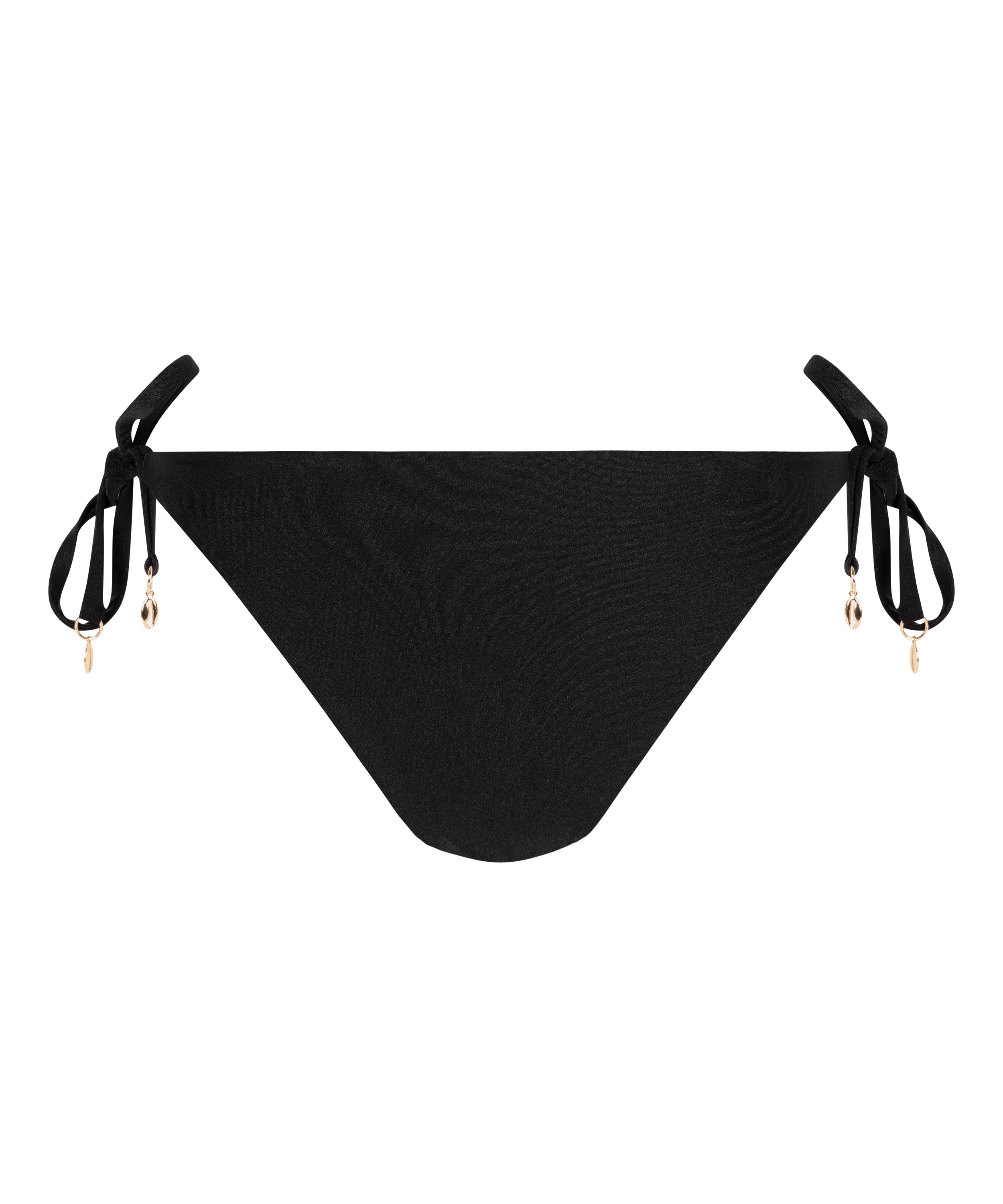 Boho Freches Bikiniunterteil, Schwarz, main