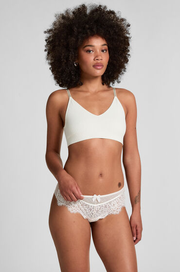 Hunkemöller Slip brésilien Marilee Blanc
