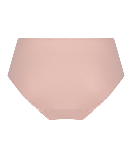 Slip taille haute Diva, Rose