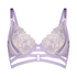 Soutien-gorge &agrave; armatures non-pr&eacute;form&eacute; longline Tara, Violet