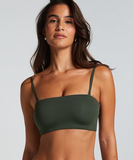 Bandeau Bralette Smooth, Grün