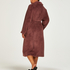 Bademantel Fleece, Lila