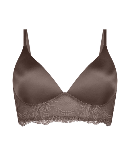 Soutien-gorge rembourré sans armatures Leonie, Marron