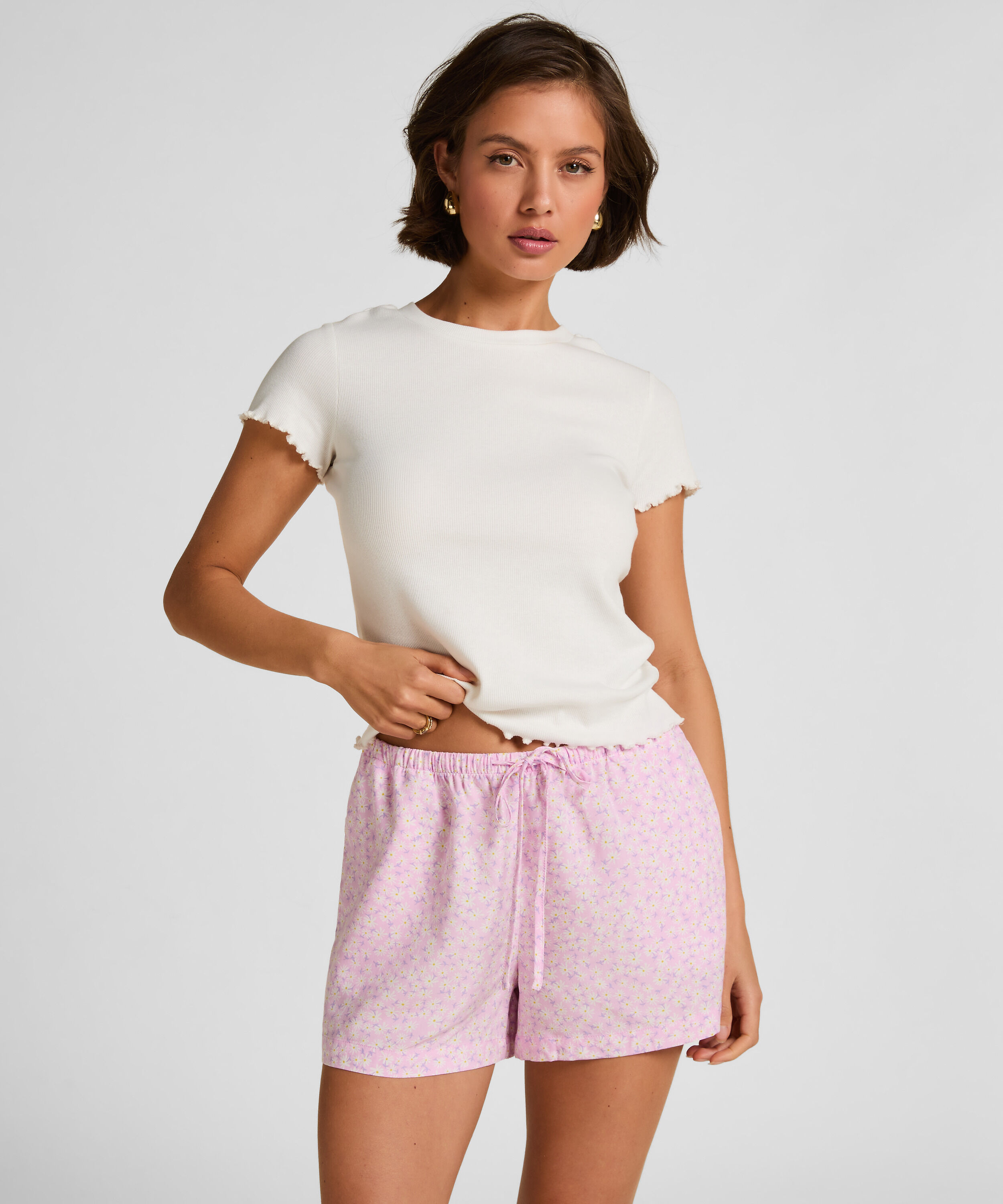 Pyjama-Shorts, Rose
