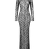 Slipdress Lace, Schwarz