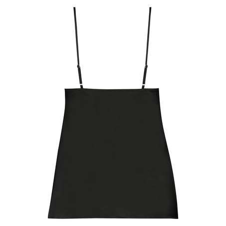 Satin-Top Bow, Schwarz