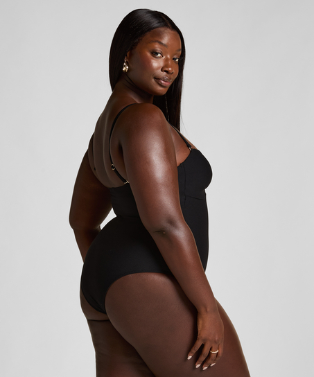 Maillot de bain sculptant Cabo, Noir