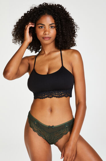 Hunkemöller Slip brésilien Mona Vert