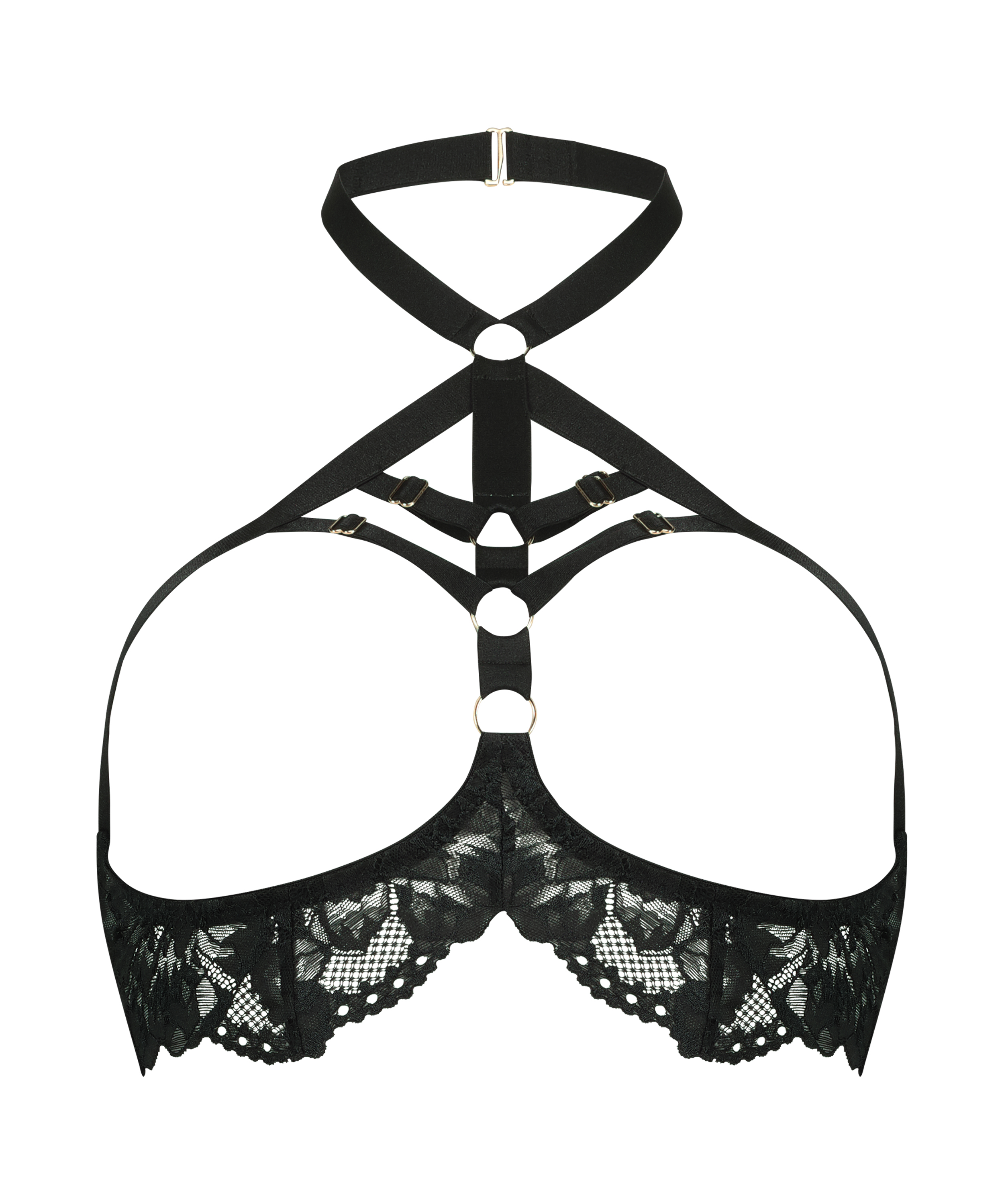 Private Bralette, Schwarz, main