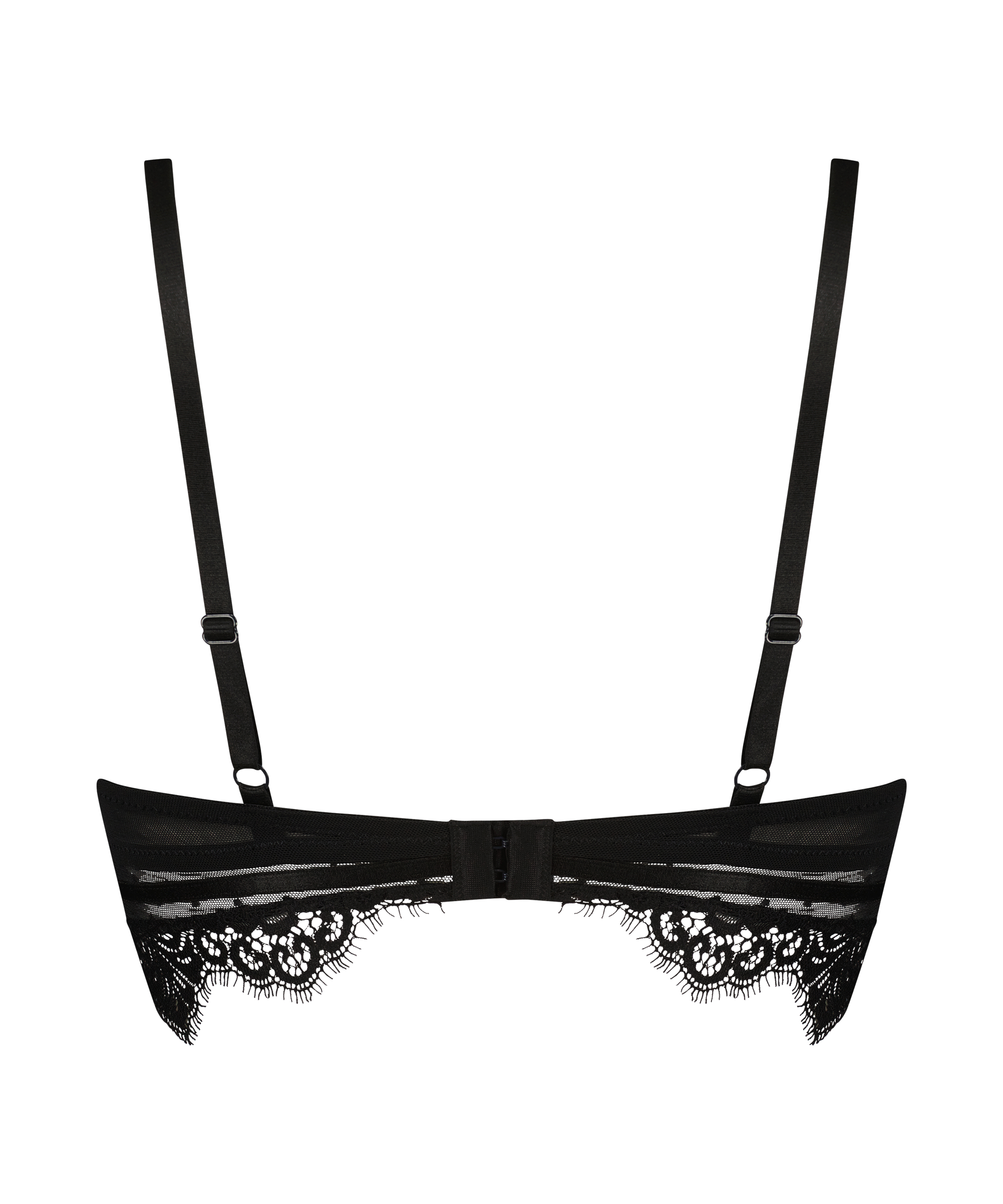 Soutien-gorge &agrave; armatures pr&eacute;form&eacute; longline Marilee, Noir, main
