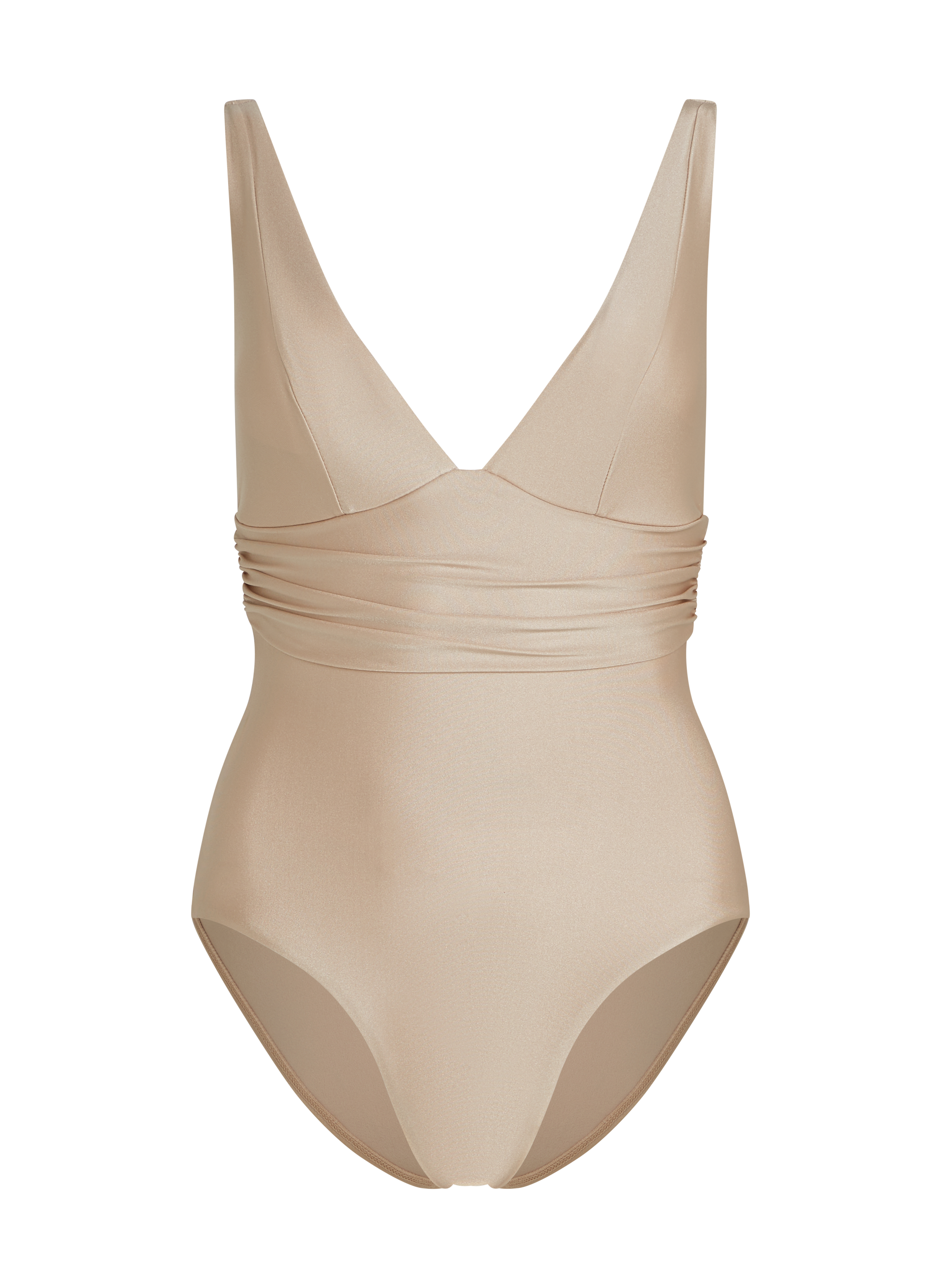Badeanzug Shaping Luxe, Beige, main