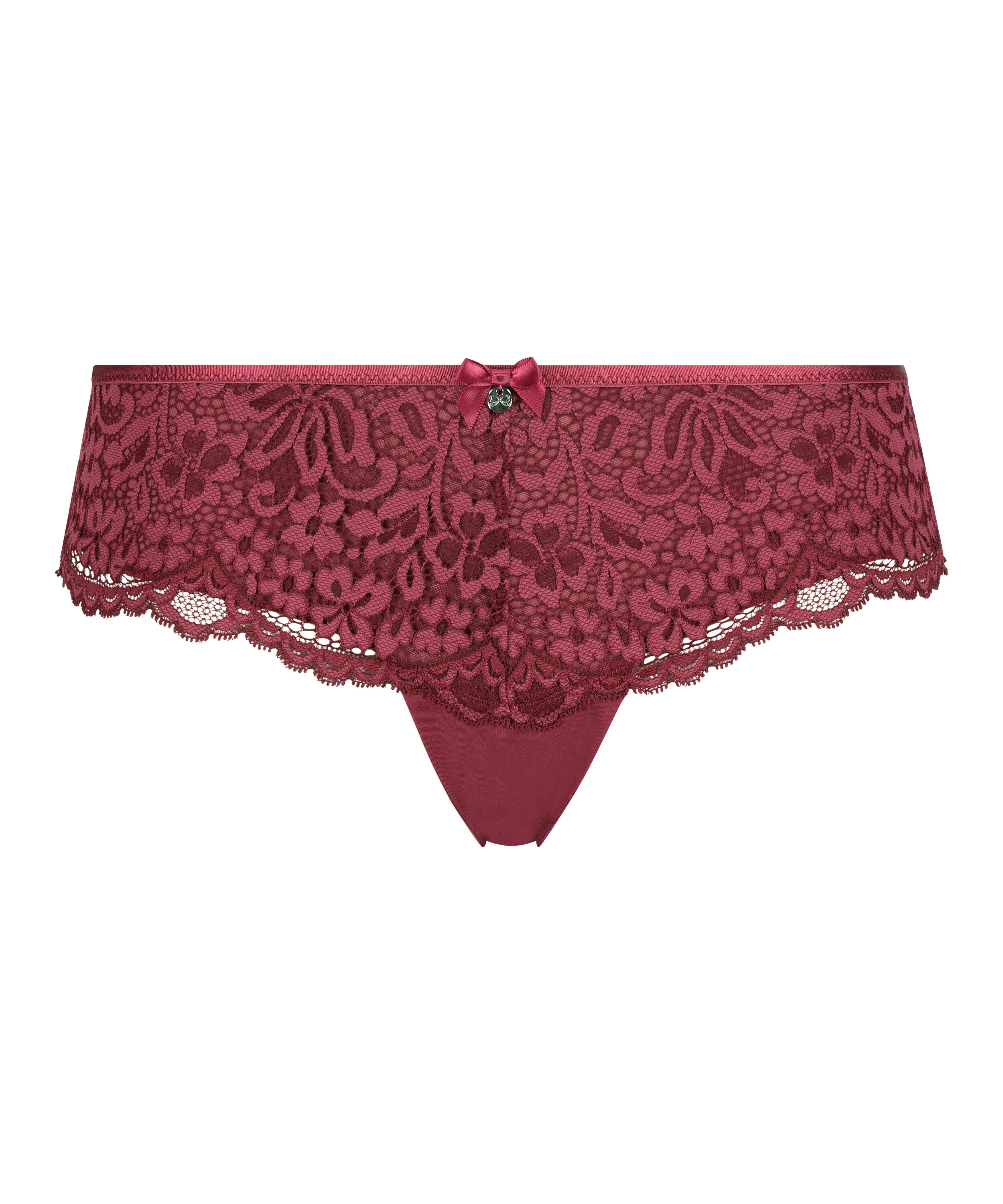 Slip br&eacute;silien Rose, Rouge