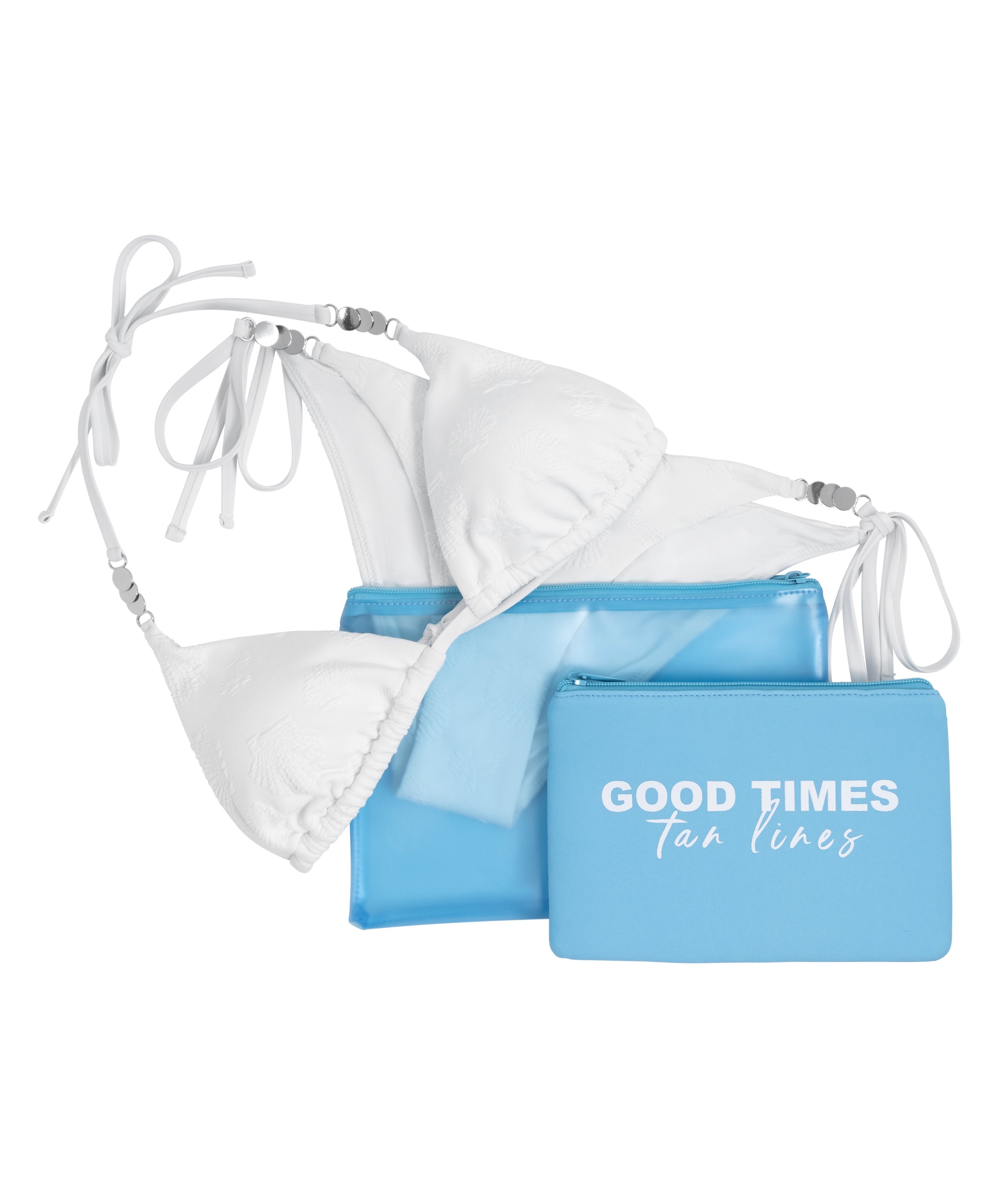 Bikini-Clutch, Blau, main