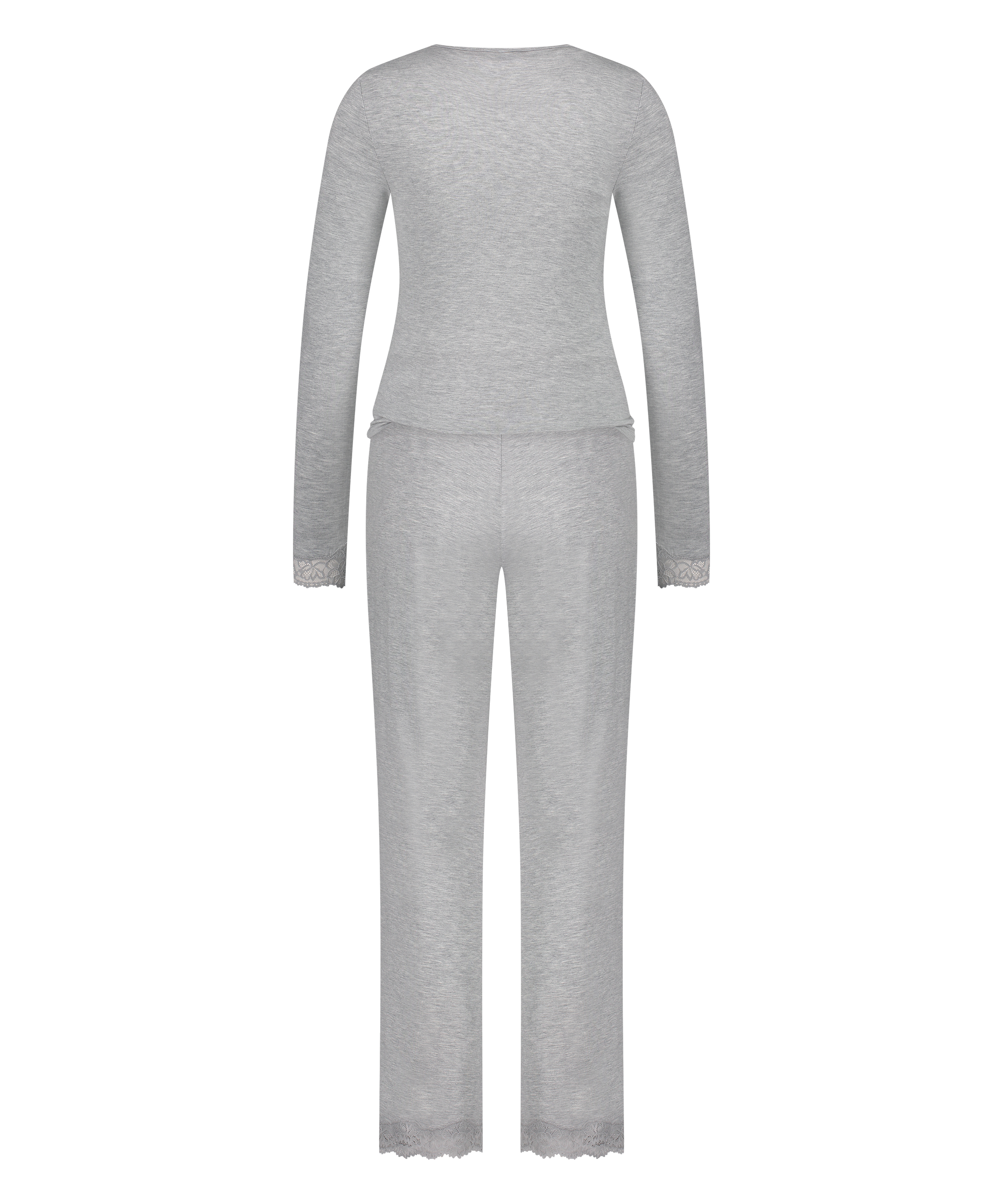 Ensemble de pyjama, Gris, main