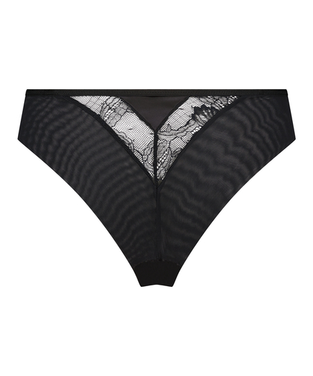 Slip brésilien Magdalena, Noir