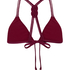 Triangel-Bikinioberteil Marrakech, Rot