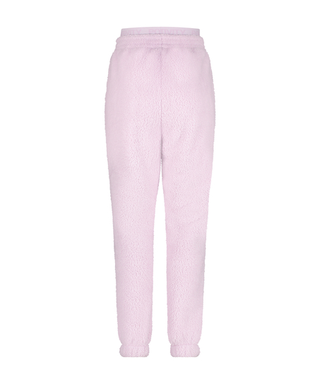 Flauschige Jogginghose Boyfriend Sweet One, Lila