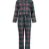 Pyjamaset Flannel, Gr&uuml;n