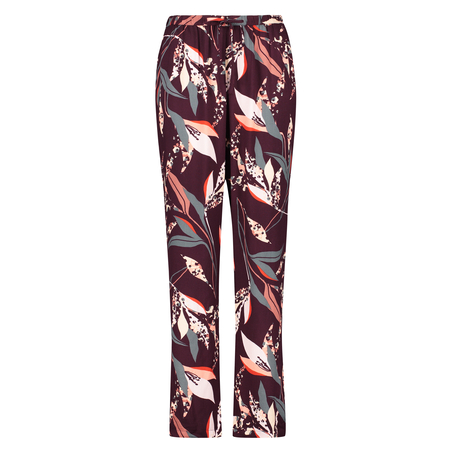 Pyjamahose Woven, Rot