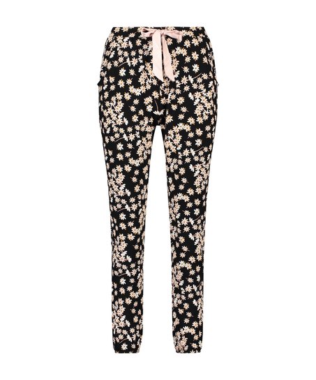 Petite Pyjamahose Daisy, Schwarz