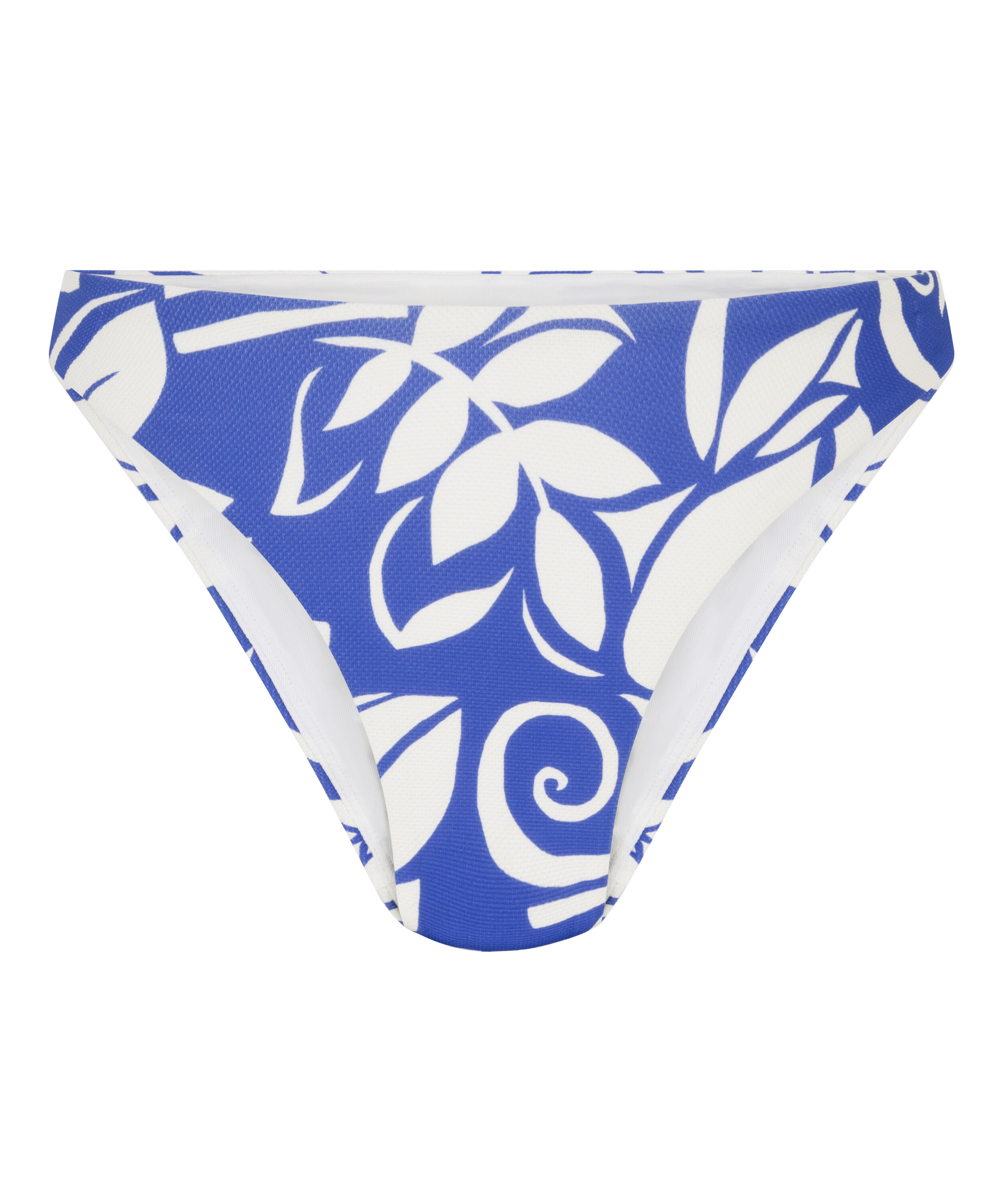 Bas de bikini &agrave; jambe haute Maurice, Bleu