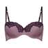 Soutien-gorge à armatures préformé Lace & Shine, Violet