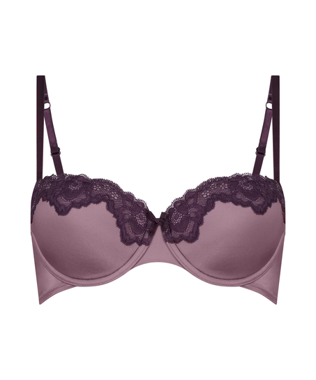 Soutien-gorge à armatures préformé Lace & Shine, Violet