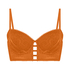 Soutien-gorge rembourré à armatures longline Vera, Orange