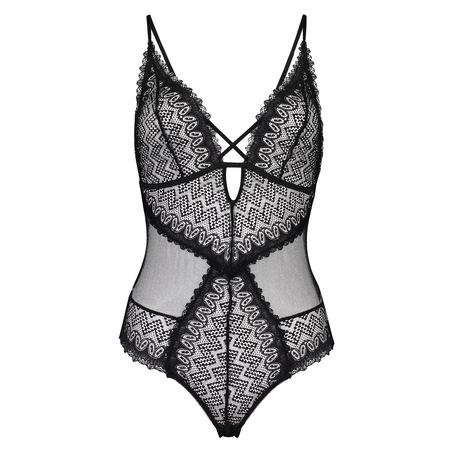 Body Geo Lace, Schwarz