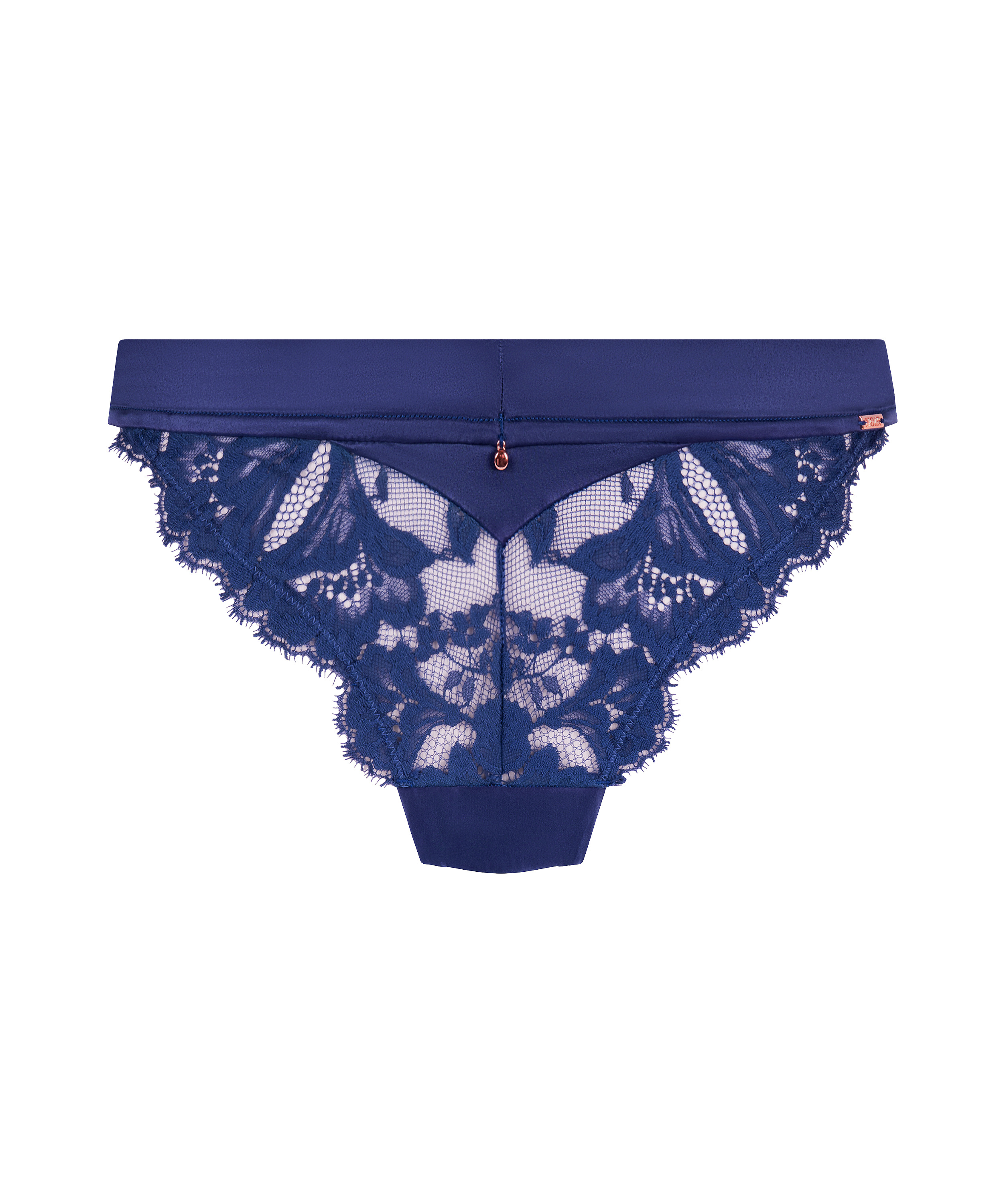 String jambe haute Grace, Bleu, main