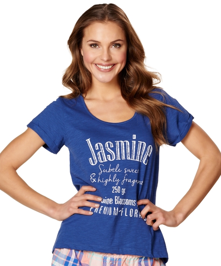Top Jasmine, Blau