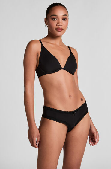 Hunkemöller Slip brésilien en forme de V London Noir
